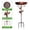 Brown, variant on RBCKVXZ Metal Bird Bath for Outside, 30In Freestanding Birdbath with 4-Pronged Sturdy Base, Removable Easy Clean Birdfeeder Bowl with Butterfly & Leaf for Outdoors Garden Patio Yard Lawn Decor(Blue)