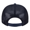 thumbnail image 4 of Men's New Era  Navy New York Yankees Worn A-Frame 9FIFTY Trucker Snapback Hat, 4 of 5