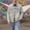 Beige, variant on Men's Distressed Denim Jacket Ripped Design Button Down Casual Outer Coat for Retro Street Casual Dating City Stroll Spring Fall Wear Light Blue L