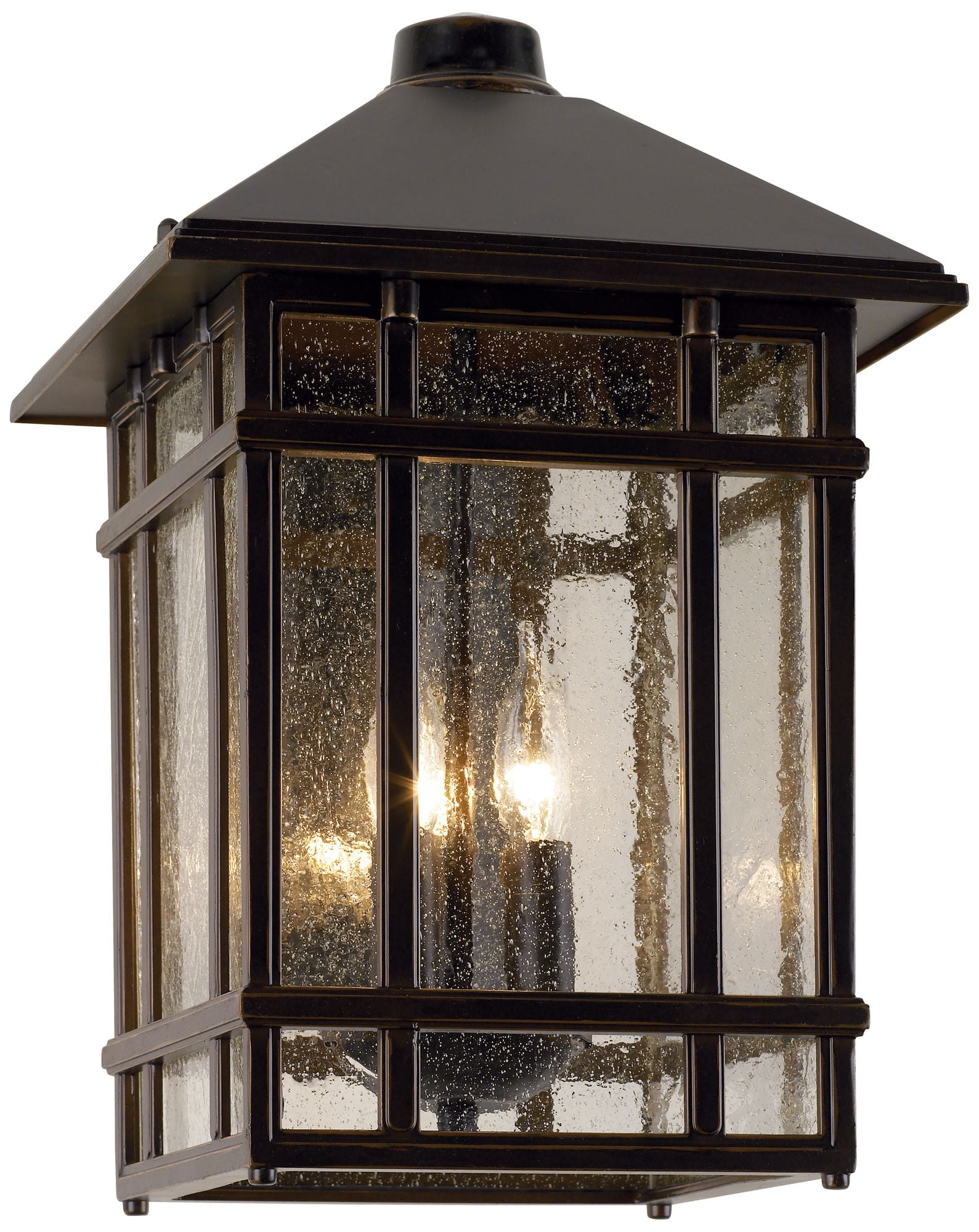 Kathy Ireland J du J Sierra Craftsman 15 High Bronze Outdoor Wall Light 