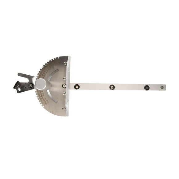 Table Saw Miter Gauge, High Accuracy Silver Metal Miter Gauge Standard For Router Table For Band Saw