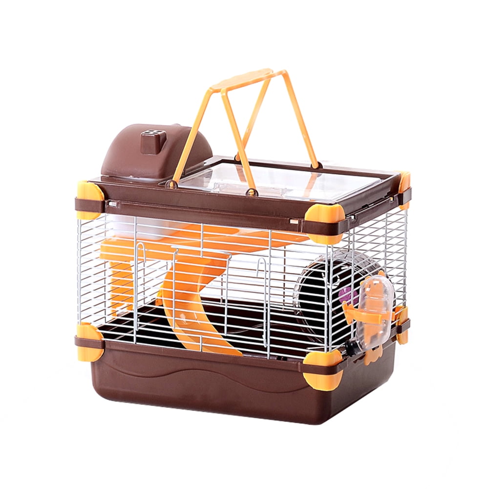 transparent hamster cage