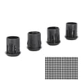 thumbnail image 3 of 200PCS 8mm LED Lamp Holders Plastic Light Bulb Socket Clip Indicator Mount Holder Black, 3 of 14