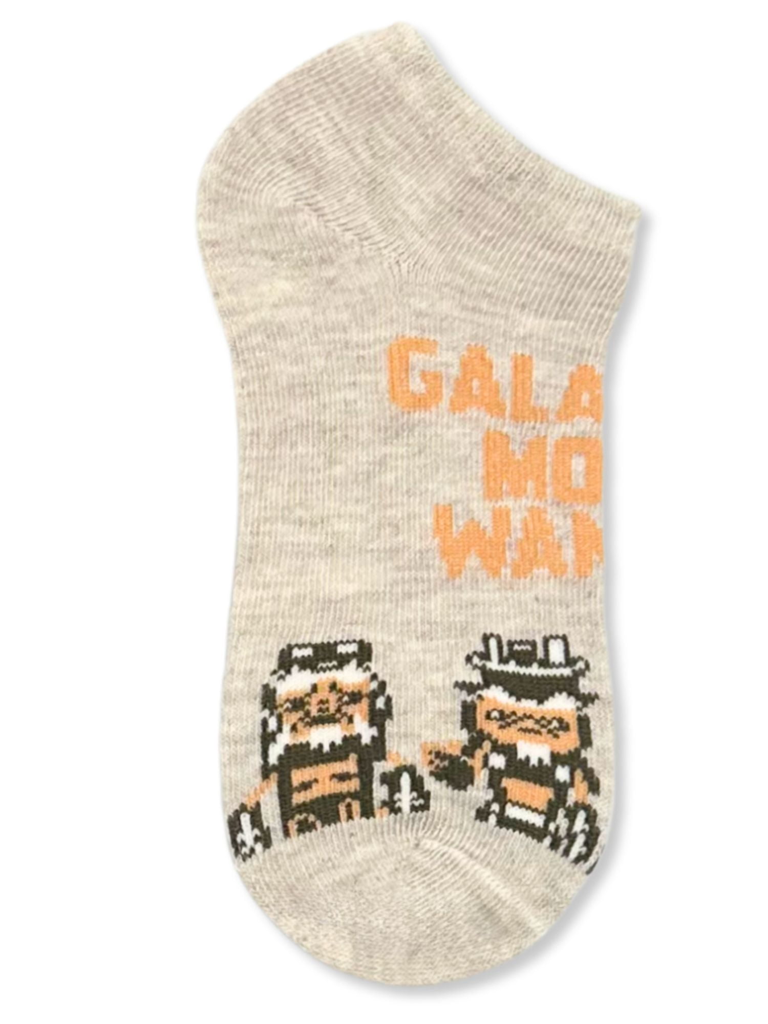 Star Wars the Mandalorian & Grogu Boys No-Show Socks, 5-Pack, Sizes S/M-M/L