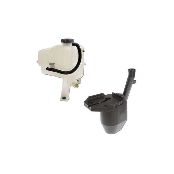 Dorman 603-535 Front Engine Coolant Reservoir for Specific BMW Models, Black