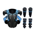 thumbnail image 1 of Dirt Bike Gear Protector de equitación para cross para adolescentes, rodillera, espinillera, traje de cross completo para ciclismo, cross,, 1 of 8