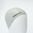 thumbnail image 4 of Tisoloow Kids Swim Caps for Boys Girls Waterproof Bathing Caps Durable Non-Slip Swimming Pool Cap Elastic Swimming Cap Black&White&Grey&Dark Blue One Size, 4 of 7