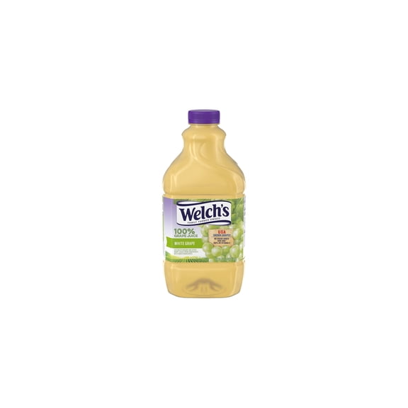 Welch's 100% White Grape Juice 64 fl oz Bottle (Pack of 2)