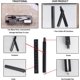 thumbnail image 4 of Brújula de dibujo profesional 4 en 1 con bolígrafo borrable, regla, borrador, transportador de lápiz, suministros de brújula para dibujo geométrico, matemáticas, estudiantes de ingeniería, 4 of 7