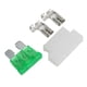 thumbnail image 1 of Soporte de Fusibles, Fusible Prácico Estable de 32 V, 12-22 ＃ AWG Blade 30 Sets PA/Nickel Plated Brass Para Automóvil de 12-22AWG, 1 of 7