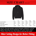 thumbnail image 2 of Hanes Men's EcoSmart Full-Zip Fleece Hoodie -WD18 ComfortSoft Hooded Sweatshirt (Black, M), 2 of 6