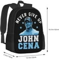 thumbnail image 2 of John Boxer Cena Backpack Large Capacity Backpacks Minimalist Leisure Travel Daypack 16.5 inch, 2 of 8