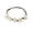 White, variant on UNLLLL Silk Floral Headband, Ladies Flower Hair Hoop with Small Gesang and Rose, Soft Breathable Fabric Hairband, for Wedding Photography Party Travel Accessories (White)