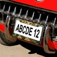 thumbnail image 5 of Cat St Patrick Holiday Print License Plate Frames 2 Pcs Set Shamrock Happy St Patrick's Day Auto Car Accessories Tag Car Accessories US Canada Standard 2 Hole Aluminum License Plate Frame, 5 of 6