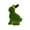 B, variant on Set of 1 Easter Moss Bunny Figurines - Artificial Flocked Rabbit Statues with Green Moss Finish for Spring Home, Office, Garden Table Decor and Party Favors