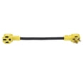 thumbnail image 1 of Adaptador de cable de alimentación para cargador RV de 50A, 14‑50P macho a 14‑50P hembra, conector de enchufe de cable flexible para yate y caravana, 1 of 5