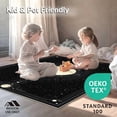 thumbnail image 4 of ODIKA 4'x6' Machine Washable Non-Slip Area Rug, Gothic Starry Sky Elegance High Traffic Rug, Black, 35309, 4 of 5