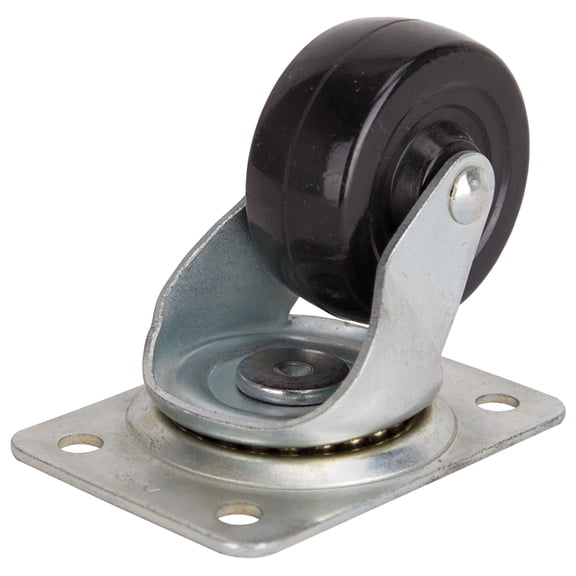 Prosource 0448480 130 lbs Heavy Duty Swivel Caster, 2.5 in. dia. - Rubber