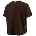 thumbnail image 3 of Men's Sand/Brown San Diego Padres Big & Tall Alternate Replica Team Jersey, 3 of 3