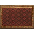 thumbnail image 1 of Ahgly Company Indoor Rectangle Oriental Brown Traditional Area Rugs, 5' x 7', 1 of 4