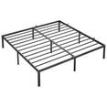 thumbnail image 4 of Base de Cama Metálica Reforzada Tamaño Full | Diseño Bajo, Soportes de Acero, Sin Necesidad de Somier, Silenciosa, Fácil de Armar, Color Negro, 4 of 6