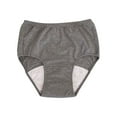 thumbnail image 2 of Culotte pour Aînés Lavable Douce Réutilisable sous-Vêtements Incontinence Culottes Couche Gris Pâle L, 2 of 10