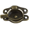 thumbnail image 6 of National Hardware Antique Brass 7/8 In. Crescent Sash Lock N148-809, 6 of 6