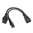 thumbnail image 1 of Cable de alimentación IEC320 C19 IEC320 C13 a IEC320 C20, Cable divisor Y estándar profesional para ordenador, Monitor HDTV, 1 of 8