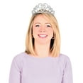 thumbnail image 2 of Glittered Metal  30  Tiara, (1/Pkg), 2 of 4