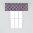 thumbnail image 2 of Ambesonne Party Window Valance, Colorful Classic Dots, 42" x 18", Multicolor, 2 of 3