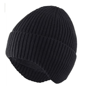 Mens Warm Winter Hats Earflap Hat Daily Beanie Watch Cap