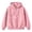 Pink, variant on Fuzzy Full Zip Dog Pouch Hoodie for Women, Plush Pet Carrier Jacket, Warm Zip Up Sweatshirt for Dog Lovers Home Lounging Daily Wear