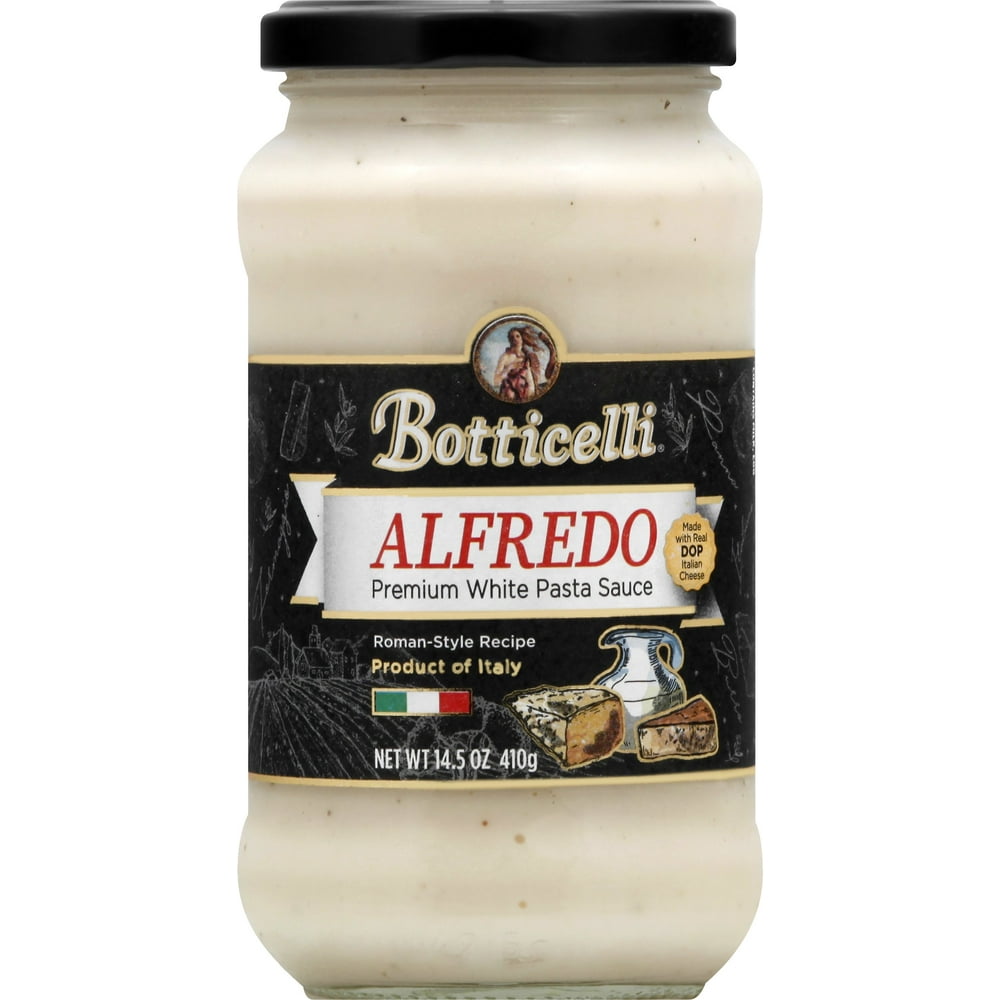 Botticelli Premium Alfredo Pasta Sauce, 14 oz