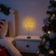 thumbnail image 4 of Lámpara de centro de mesa con diseño, mini luz nocturna de mesa, alimentación por USB o pilas, LED blanco cálido, para fiestas navideñas, hogar, 4 of 5