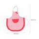 thumbnail image 2 of YSNOOWE 2Ud Delantal Con Estampado De Flores Y Bolsillos Lona Resistente Para, 2 of 7