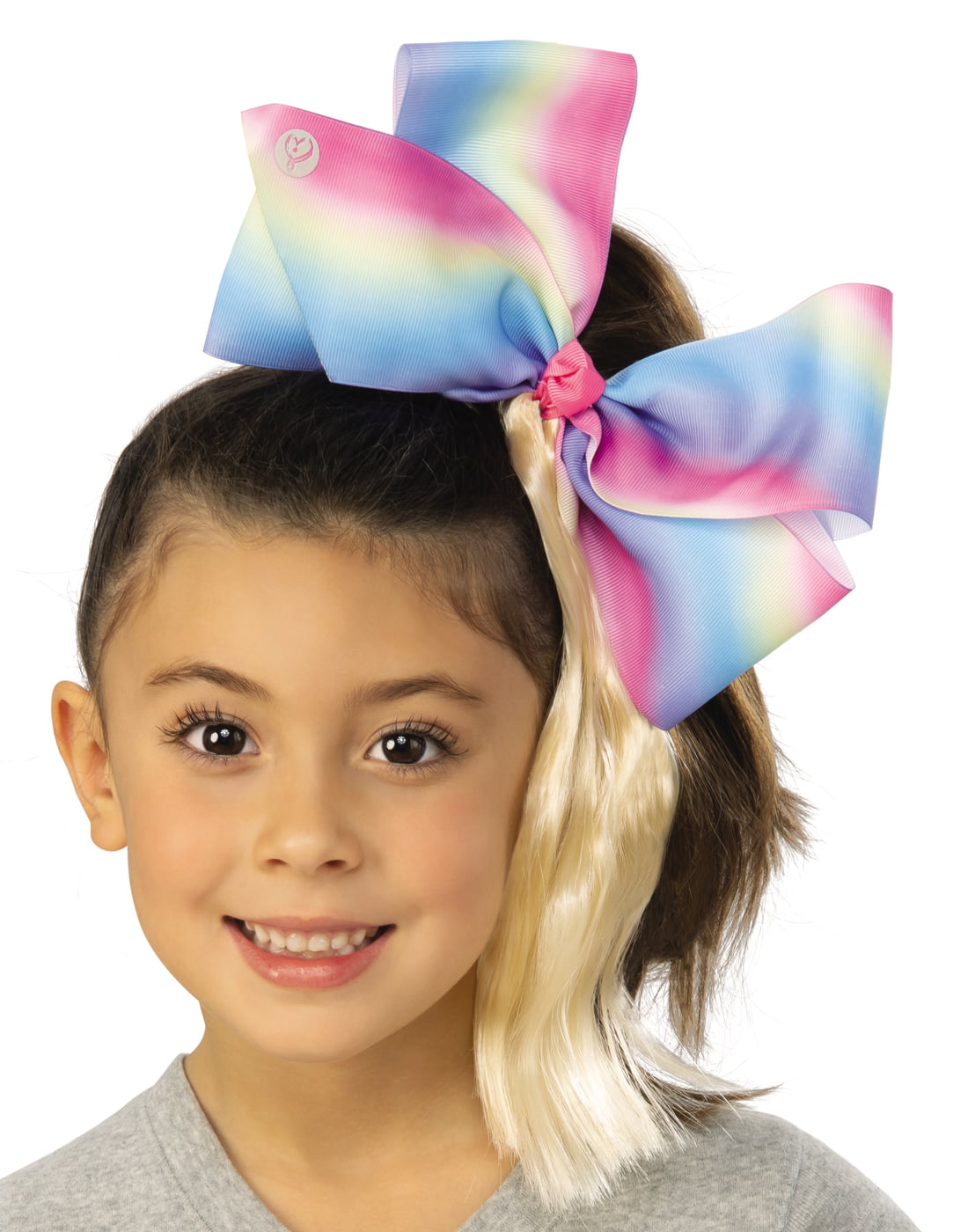 Jojo Siwa Girls Child Youtube Star Pink Hair Bow With Ponytail