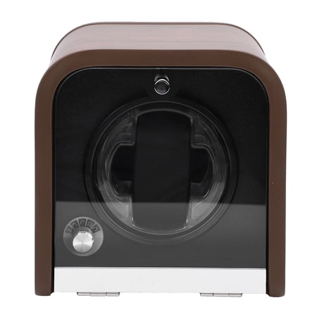 NFTIGB Mechanical Watch Winder 5 Modes Adjustable Automatic Wood Storage Box Dual Power Supply Quiet Motor Watch Display Shaker for Home Office, 8.66 inches / 22.0 cm