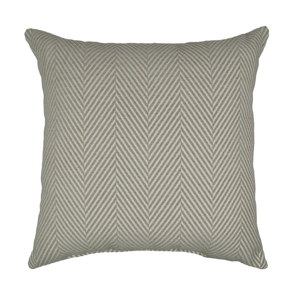 Pacific Coast Home Furnishings, Inc. Sherry Kline Chevron Chenille 20-inch Decorative Pillow - taupe