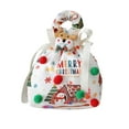 thumbnail image 2 of YIKA Christmas Gift Bag Christmas Eve Gift Box Velvet Gift Bag Christmas Packaging Christmas Decorations B, 2 of 6