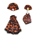 thumbnail image 2 of Nkmbld Halloween Porch Goose Decor for 23" Lawn Cement Goose, Porch Geese Clothes Costume for Halloween Garden Patio Yard Outdoor Decorations, 2 of 9