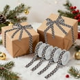 thumbnail image 7 of 5 Rolls Christmas Ribbon 1.5 inch Wide Decorative Ribbon for Gift Wrapping and Holiday Decorations Baseball Gloves and Balls Pattern, 7 of 7