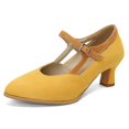 thumbnail image 2 of Mary Jane Heel Strap Dress Shoes for Autumn Party Women, 2 of 9