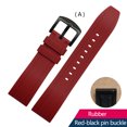 thumbnail image 3 of Correa de reloj de piel de vaca de alta calidad para pulsera Citizen CA0690 CA0695-17E CA4500 Correa de reloj de caucho y acero para hombre de 20 mm y 22 mm, 3 of 5