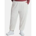 thumbnail image 2 of Athletic Works Women's Plus 2-Pack Super Soft Jogger, Sizes 1X-4X, 2 of 6