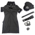 thumbnail image 5 of Policewomen Costume Cop Officer Uniform Adult Up High, 5 of 5