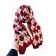 thumbnail image 1 of Bufanda tipo manta para mujer, chales largos y cálidos a cuadros de búfalo, bufandas de celosía cálidas de punto de tartán a la moda para invierno, 170cm, 1 of 3
