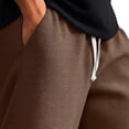 thumbnail image 5 of Kcolen Men's Casual Shorts, Elastic Waist Athletic Shorts, Drawstring Lightweight Summer Beach Shorts with Pockets, 5 of 7