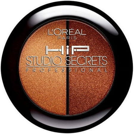 L Oréal Paris Studio Secrets Professional Metallic Shadow Duo 910 Charged 0.08 Oz.