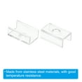 thumbnail image 4 of Unique Bargains LED Strip Light Clips Mounting Bracket Fixing Clips Plastic for 11.9mm-12.4mm Neon Light Cable Clear 40 Pack, 4 of 6