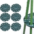 thumbnail image 1 of Cateissary 6PCS Cane Grips Bamboo 12-Hole Plant Sticks Holder Vine Plant Holder para plantas trepadoras Frijoles Sweet Pea Jardín y Patio Cateissary HA035228-00, 1 of 6